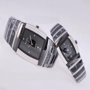 Rado DiaStar 25514 Black Dial Ceramic Bezel Ceramic Case Watch