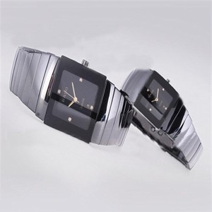 Rado DiaStar 25517 Black Dial Ceramic Bezel Ceramic Case Watch