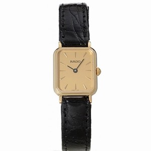 Rado Gold Rectangle Ladies Watch R91181255