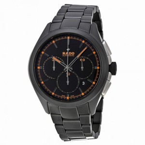 Rado Hyperchrome Automatic Chronograph Black Dial Black Ceramic Men's Watch R32525162
