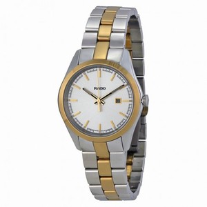 Rado Hyperchrome Silver Dial Two-Tone Ceramos and Steel Ladies Watch R32975102