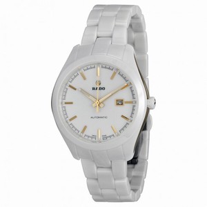 Rado Hyperchrome White Dial White Ceramic Ladies Watch R32257012
