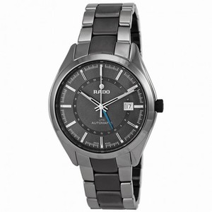 Rado HyperChrome XL Grey Dial Grey Ceramic Bracelet and Case Men's Watch R32165102