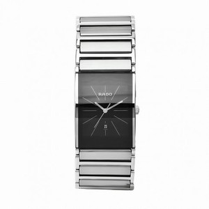 Rado Integral Black Dial Ceramic Ladies Watch R20784159