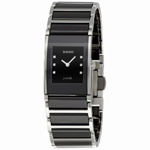 Rado Integral Jubile Black Ceramic Mens Watch R20786752