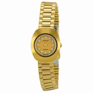 Rado Original Jubile Gold Tone Stainless Steel Ladies Watch R12559633