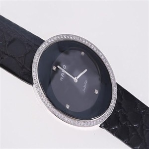 Rado Ovation 964 0541 3 071 Black Dial Quartz Stainless Steel with Diamond Bezel Watch