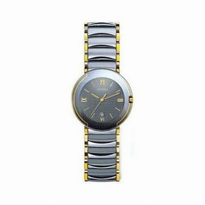 Rado Coupole Gold-Tone Steel/Ceramic Midsize Men's Watch R22634142