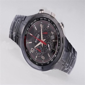 Rado Sintra 89552 Ceramic Bezel Quartz Chronograph Mens Watch