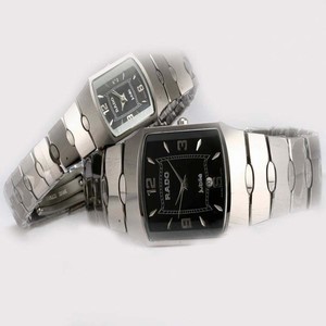 Rado Sintra R13877712 Silver Tungsten Steel Strap Square Midsize Watch