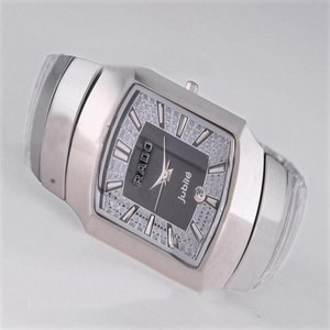 Rado Sintra RADO06 Rectangle Silver Tungsten Steel Strap Watch