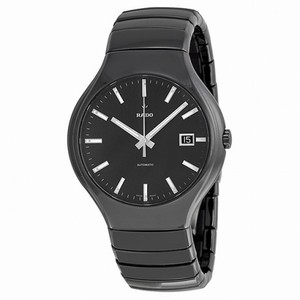 Rado True Black Dial Black Ceramic Men's Watch R27857162