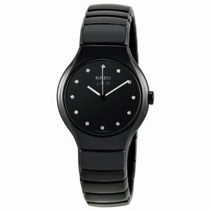 Rado True Jubile Black Ceramic Ladies Watch R27655762