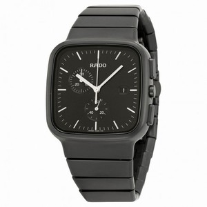Rado True R5.5 Black Dial Chronograph Ceramic Men's Watch R28886162