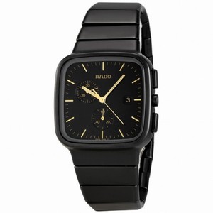 Rado True R5.5 Black Dial Ceramic Chronograph Watch R28886172