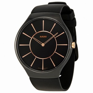 Rado True Thinline Black Ceramic Unisex Watch R27741159