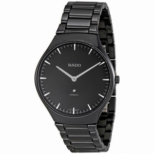 Rado True Thinline Black Dial Automatic Unisex Watch R27969152