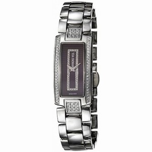 Raymond Weil Coffee Diamond Dial Ladies Watch 1500-ST2-70381