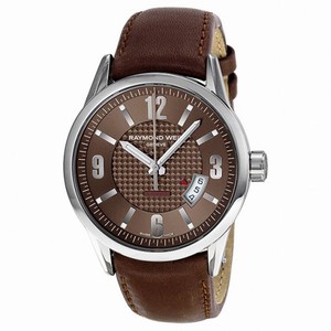 Raymond Weil Freelancer Automatic Brown Dial Stainless Steel Men's Watch 2730-STC-05707