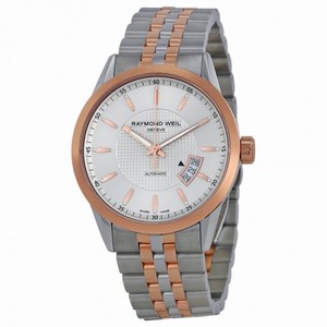 Raymond Weil Freelancer Automatic Silver Dial Two-tone Men's Watch 2730-SP5-65021