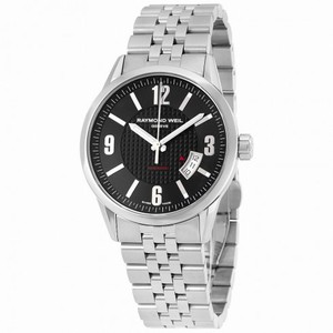 Raymond Weil Freelancer Black Dial  Men's Watch 2730-ST-05207