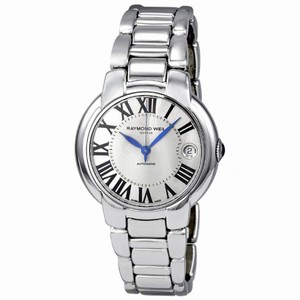 Raymond Weil Jasmine Automatic Silver Dial Stainless Steel Ladies Watch 2935-ST-00659