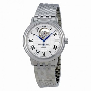 Raymond Weil Maestro Silver Dial Stainless Steel Men's Watch 2827-ST-00659