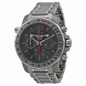Raymond Weil Nabucco Automatic Chronograph Black Dial Stainless Steel Men's Watch 7850-TI-05207