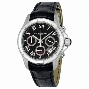 Raymond Weil Parsifal Automatic Black Dial Men's Watch 7260-STC-00208