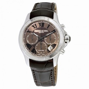 Raymond Weil Parsifal Brown Dial Chronograph Automatic Men's Watch 7260-STC-00718