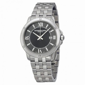 Raymond Weil Tango Gray Dial Stainless Steel Men's Watch 5591-ST-00607