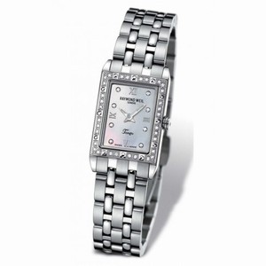 Raymond Weil Tango Mother of Pearl Diamond Dial Ladies Watch 5971-ST-00995