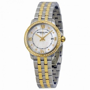 Raymond Weil Tango Mother of Pearl Two-tone Stainless Steel Ladies Watch 5391-SPS-00995