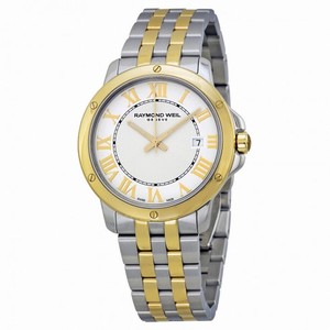 Raymond Weil Tango Silver Dial Two Tone Stainless Steel Men's Watch 5591-STP-00308