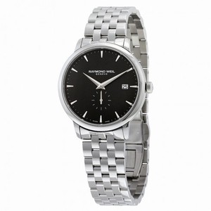 Raymond Weil Toccata Automatic Black Dial Stainless Steel Men's Watch 5484-ST-20001