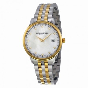 Raymond Weil Toccata Mother of Pearl Dial Two-tone Ladies Watch 5388-STP-97081