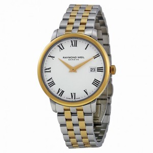 Raymond Weil Toccata White Dial Stainless Steel Men's Watch 5488-STP-00300