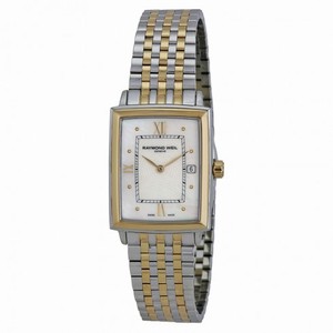 Raymond Weil Tradition Slim Mother of Pearl Two-Tone Steel Ladies Watch 5956-STP-00915