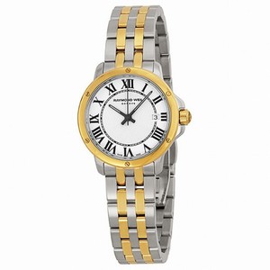Raymond Weil Tradition White Dial Stainless Steel Ladies Watch 5391-STP-00300