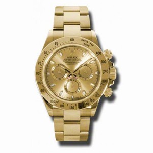 Rolex Cosmograph Daytona Chronograph 18k Yellow Gold Men's Watch 116528CSO
