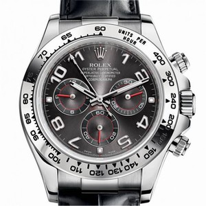 Rolex Cosmograph Daytona Slate Dial 18 ct white gold Automatic Men's Watch 116519GRBKL