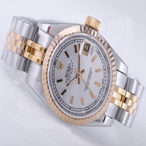 Rolex Datejust 116203 White Dial Stainless Steel Case Round Watch