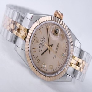 Rolex Datejust 116231 26mm Silver 18k Gold Strap Womens Watch