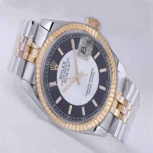 Rolex Datejust 116233 Automatic Mens Stainless Steel with 18k Gold Bezel Watch