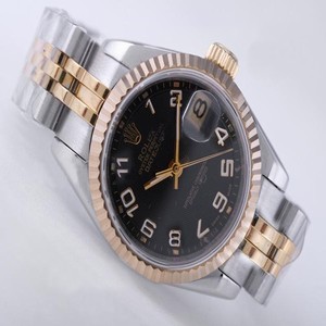 Rolex Datejust 116233 Black Dial Stainless Steel Case Round Watch
