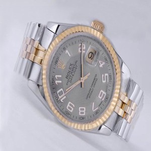Rolex Datejust 116233 Mens Automatic Stainless Steel with 18k Gold Bezel Watch