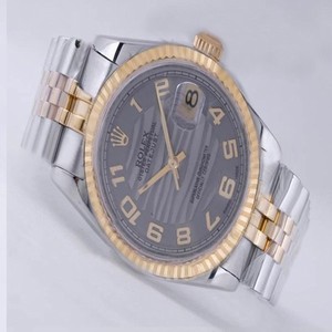 Rolex Datejust 116233 Mens Stainless Steel with 18k Gold Bezel Automatic Watch