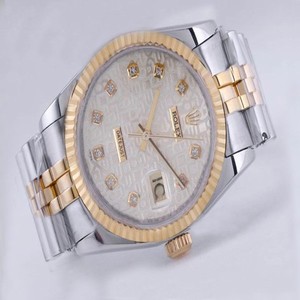 Rolex Datejust 116233 Stainless Steel Case Stainless Steel with 18k Gold Bezel Watch