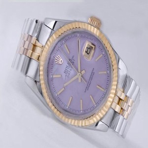 Rolex Datejust 116233 Stainless Steel with 18k Gold Bezel Mens Stainless Steel Case Watch