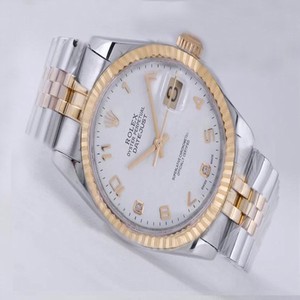 Rolex Datejust 116233 Stainless Steel with 18k Gold Bezel Stainless Steel Case Mens Watch